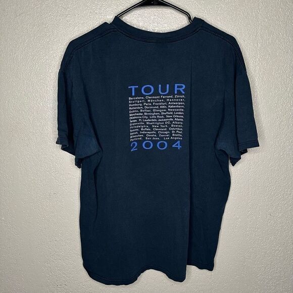 2004 Eric Clapton Shirt World Tour T Shirt - Picture 6 of 7